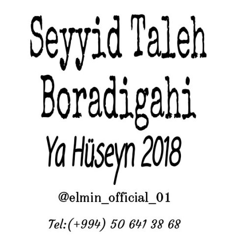 Seyyid Taleh Boradigahi - Ya Hüseyn 2018